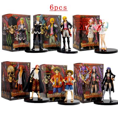 Фигурка One Piece, театральное издание, фильм, Красная Робин, Ророноа, Зоро, Луффи, Нами, Санджи, Ута, аниме-фигурка, модель, кукла, игрушка, подарок