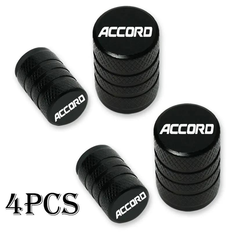 Car Wheel Tire Valve Caps Tyre Stem Covers Airdust Waterproof For Honda ACCORD Car Accessories ydcp00