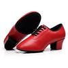 Модные туфли для латиноамериканских танцев из мягкой коровьей кожи женские современные туфли профессиональной формы квадратные бальные кроссовки для дам