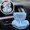 Doll Car Seat with Clip Car Air Vent Safety Belt Design Soft Cushioned Doll Car Decor Auto Accessory