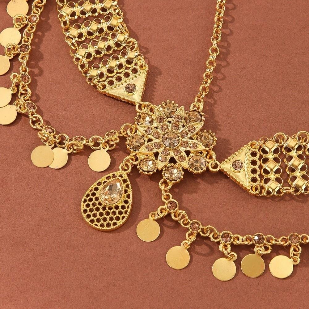 Gold Color Headdress Sequins Tassel Headband New Tassel Hair Jewelry Women Jewelry