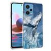 Чехол для телефона 'Морской Гигант Кит' для Redmi Note 13 12 14 15 Pro Plus 13R 11 11T 11E 11S 10 Pro 10S 9 9S Чехол Прозрачный ТПУ Capa Case