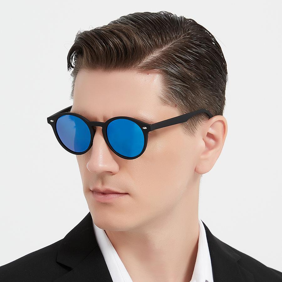 Модные классические круглые солнцезащитные очки UV400 для мужчин и женщин, для вождения, рыбалки, красочные, трендовые, легкие, для активного отдыха
