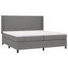 VidaXL Sommier à Lattes de Lit avec Matelas, Lit Rembourré, Lit Double, Lit Adulte de Chambre à Coucher Intérieur, Moderne, 3131298