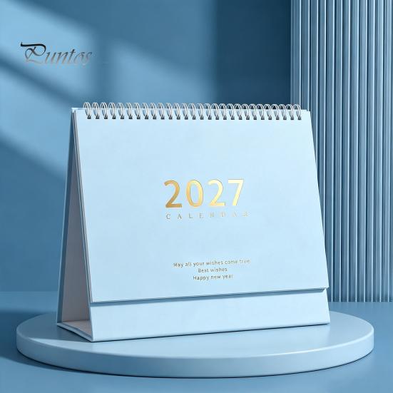 Task Checklist Pad Desk Calendar 2026-2027, Oct 2026-Dec 2027 14-Month Calendar, Large Monthly Planner for Office Desktop Planning, Organizing