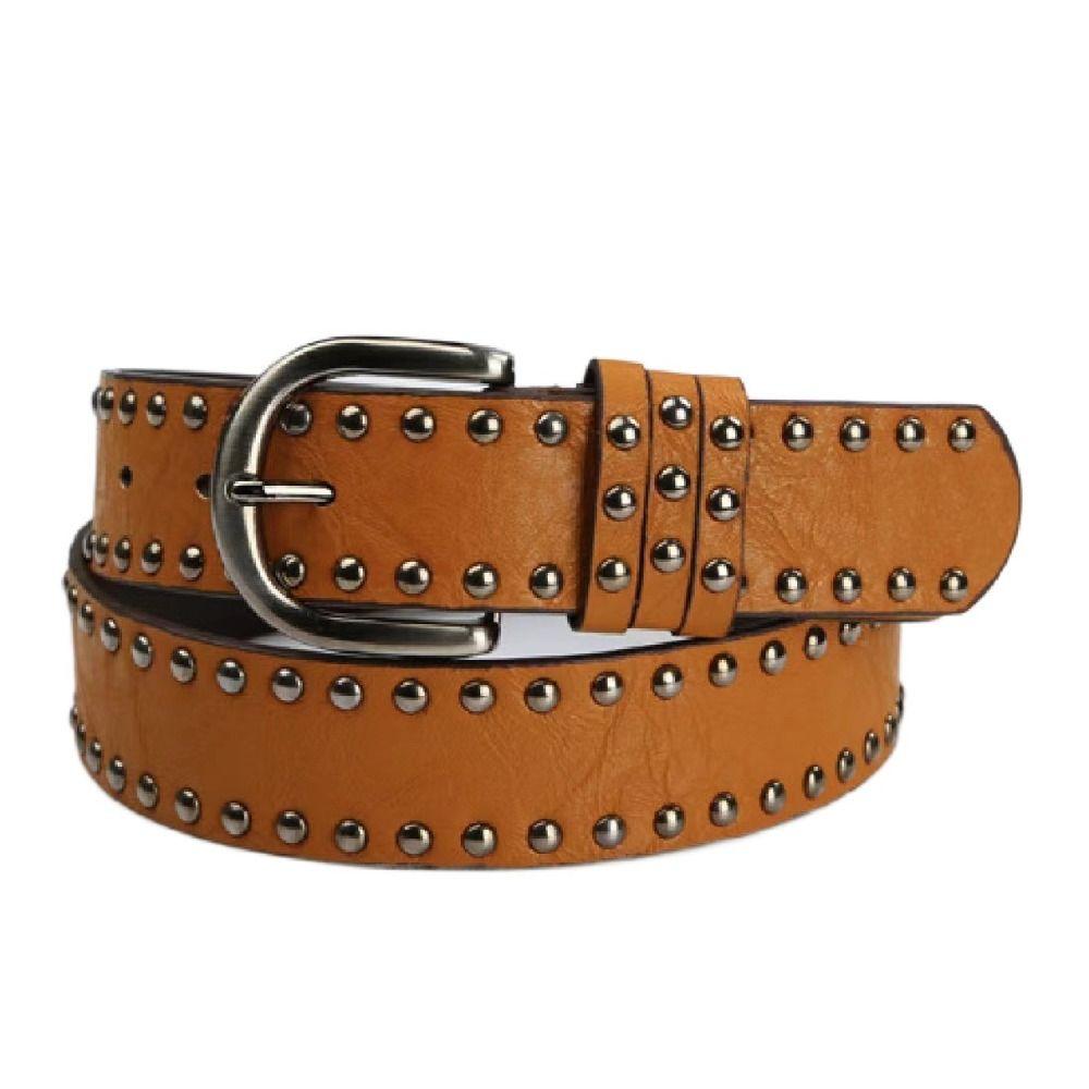 Zinc Zinc Alloy Pin Buckle Waist Belts Wide Waist Bands for Women Punk Waist Belt for Women Women