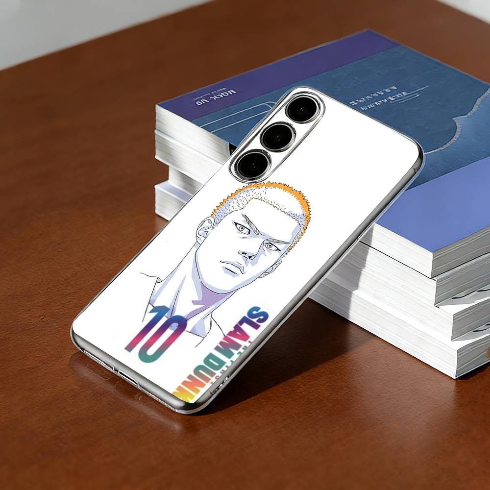 S-Slam Dunk Character poster Phone Case Transparent Silicone Soft For SamsungA10,12,20,21S,30,31,40,50,51,52,70,71