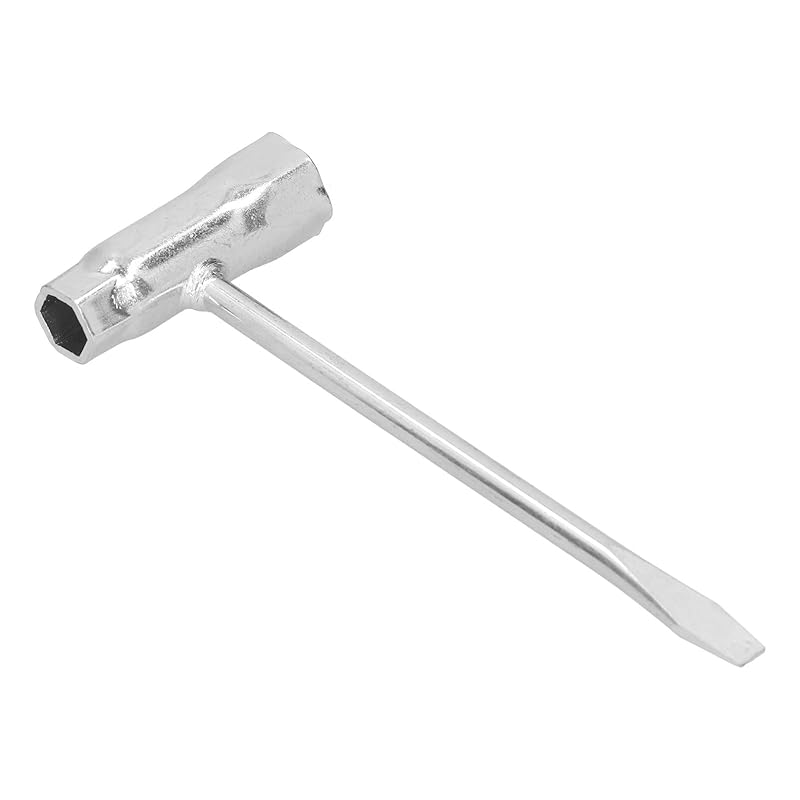 T-образный гаечный ключ комбинированный для бензопилы T-образный гаечный ключ свечной ключ с длинным стержнем, материал углеродистая сталь T-образный скользящий торцевой ключ T-типа