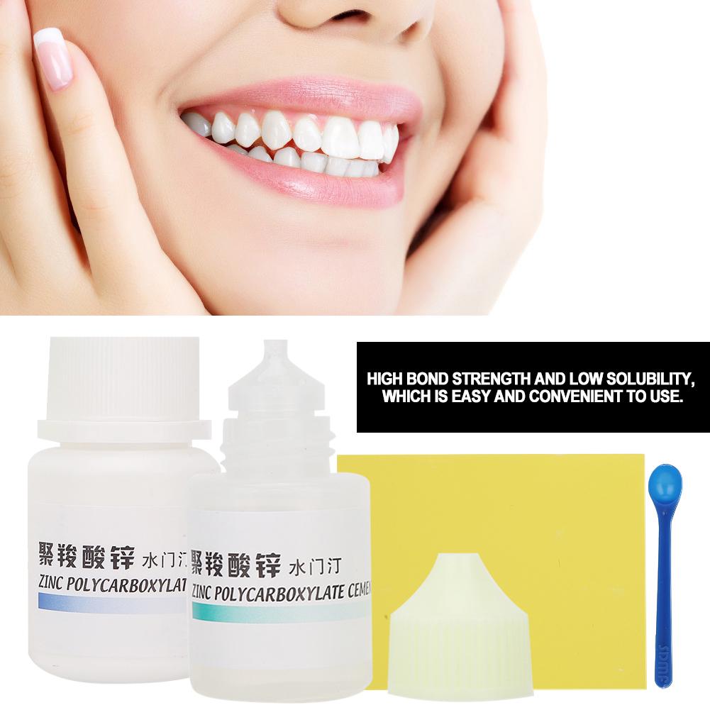 Цинк-поликарбоноксилатный цемент для временной зубной коронки, цемент для пломбирования полостей