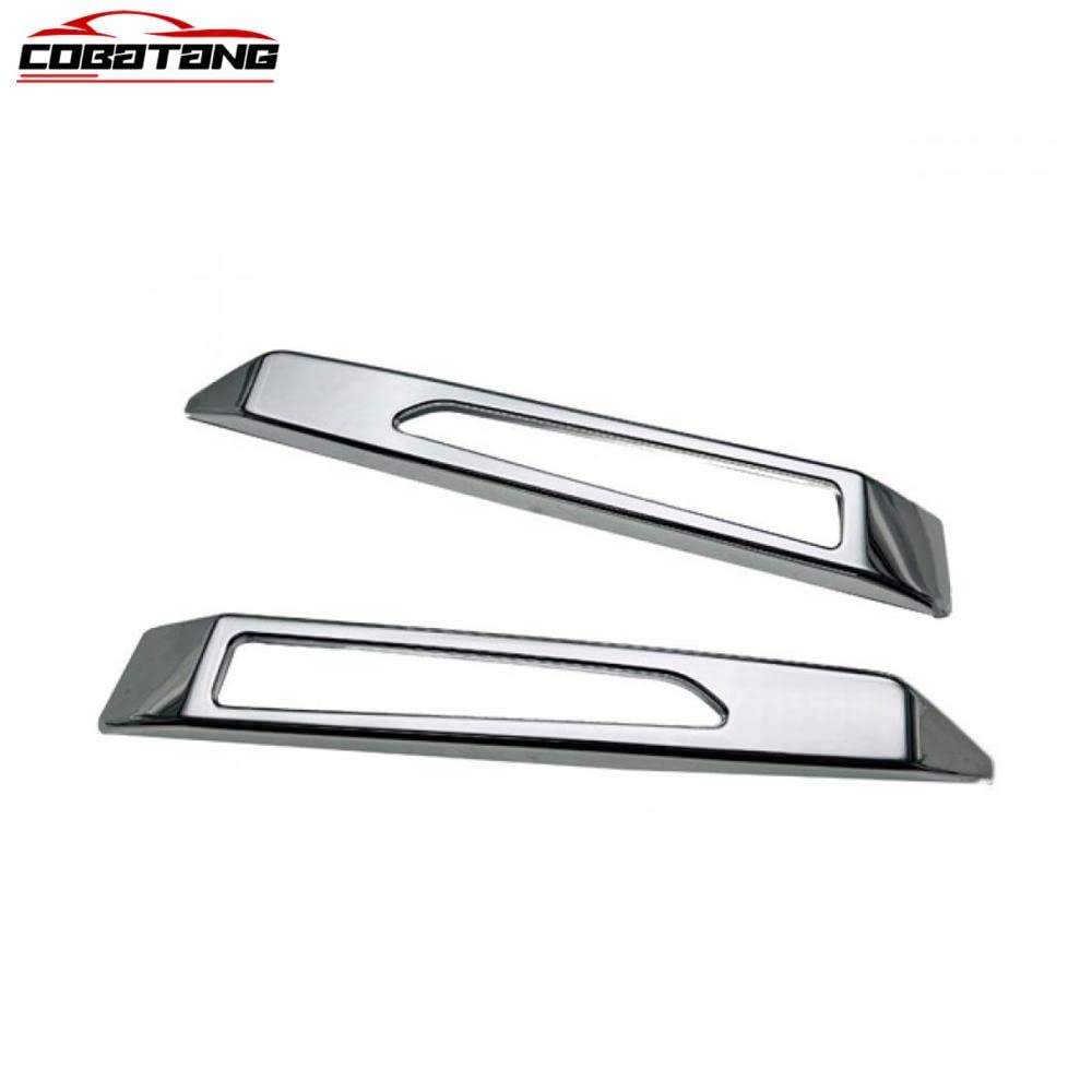 Daihatsu New Tanto LA650S LA660S Поздняя модель Задний противотуманный фонарь Декоративная накладка Рамка отражателя Хромированная крышка Внешние детали Аксессуары Тюнинг [COBATANG]