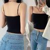Crop Tops Sexy Tank Tops Women Summer Camisole Black White Top Undershirt Sleep Vest Bralette Plus Size