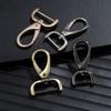 Keychain Webbing Buckle Leather Strap Buckles Trigger Clips Detachable Snap Hook Pet Leash Hooks