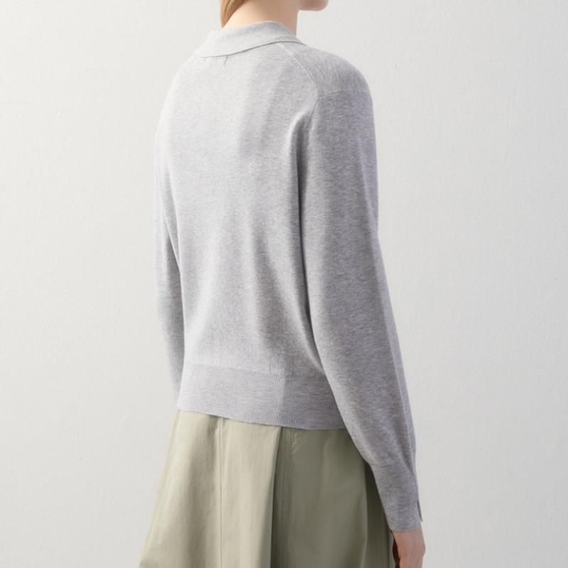 [Она S miSS] Кардиган с базовым воротником SSkcdo11030 Lg