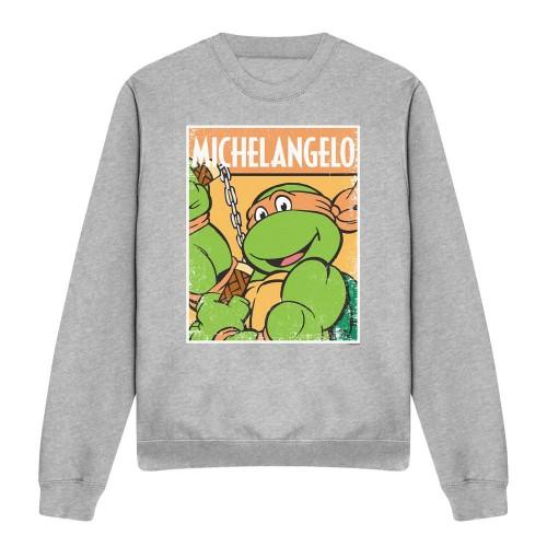 Teenage Mutant Ninja Turtles Unisex Adult Michelangelo Sweatshirt