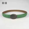 Leather Women'S Belt Cowhide Simple Match Casual Pants Jeans Women'S Pin Buckle Belt
