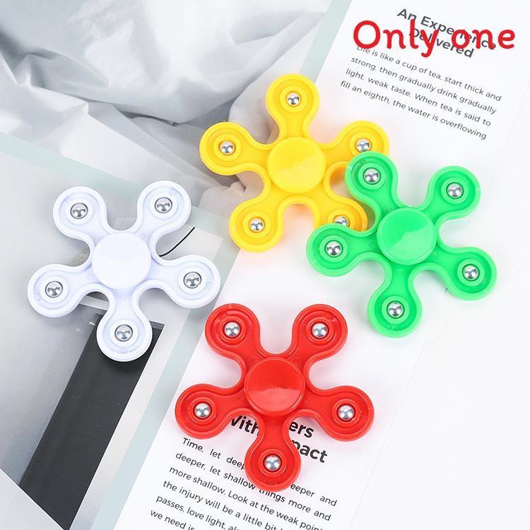 Gyroscope Spinner Handheld With Steel Ball Design For Adults Childrens And