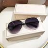 Fashion Gradient Sunglasses for Men Punk Pilot UV400 Sun Glasses Designer Shades Travel Driving