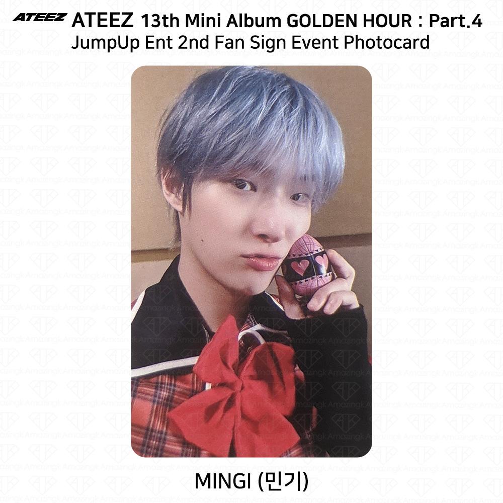 ATEEZ 13-й мини-альбом Golden Hour Pt.4 JumpUpEnt 2-я фотокарточка для фансайна