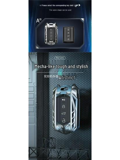 21 Корпус ключа бака: Чехол для ключа автомобиля Signal-Friendly Tank 300 из силикона и цинкового сплава