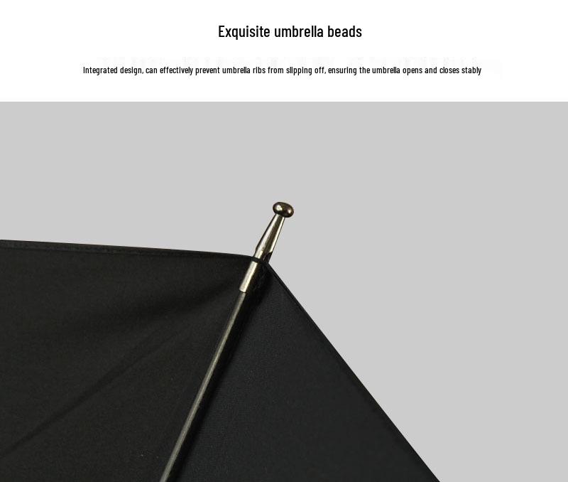 PARACHASE Ретро Мужской Большой Минималистичный Зонт - Модный Автоматический Зонт с Длинной Ручкой для Двух Человек