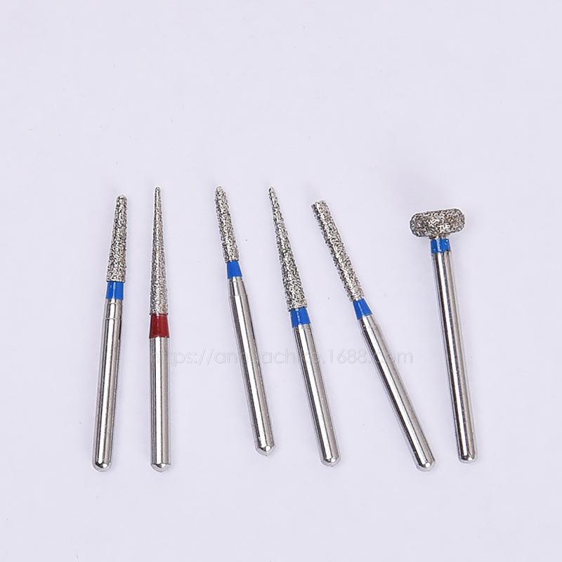 Стоматологические высокоскоростные наконечники для боров для фарфора и препарирования плеча