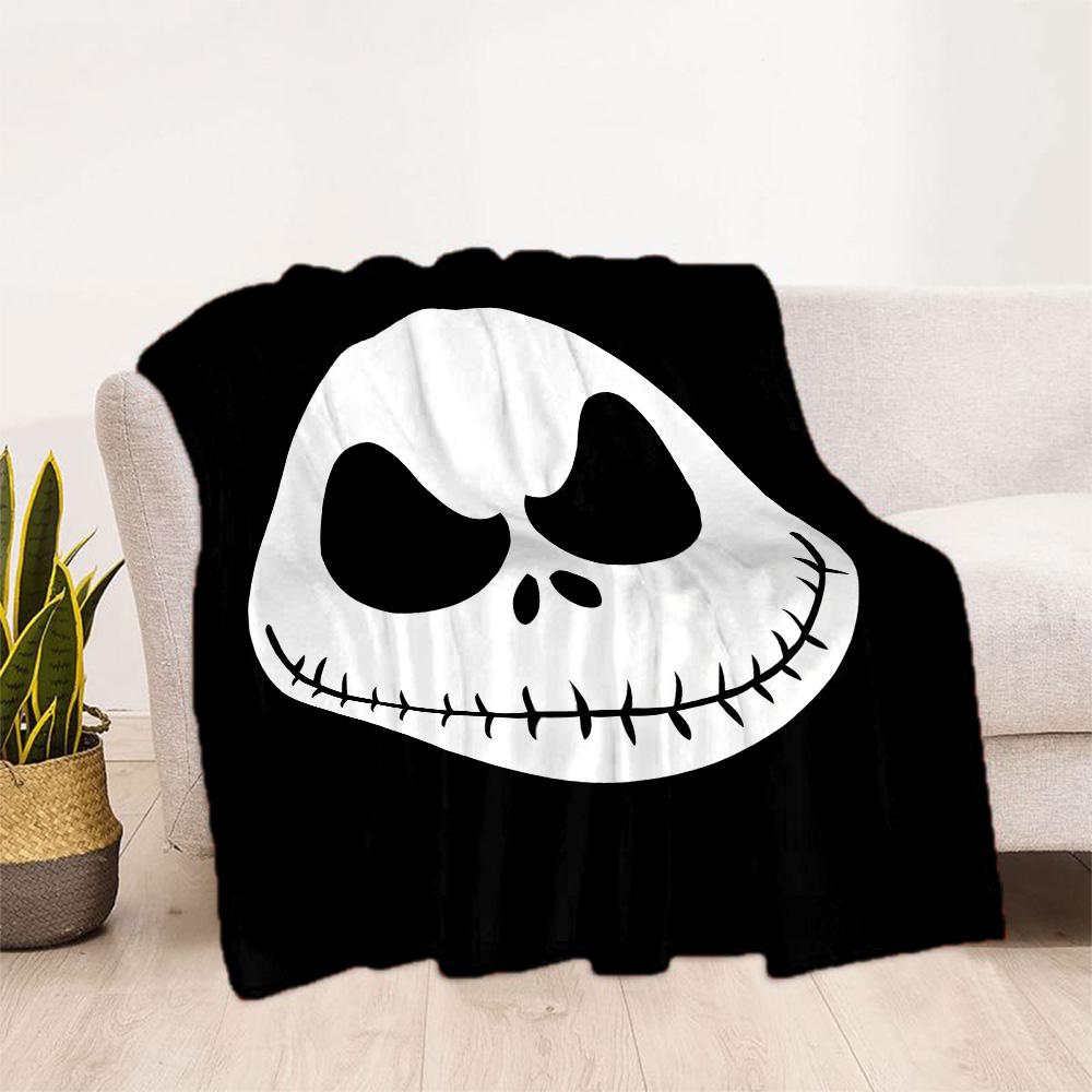Christmas Nightmare Blanket Warmthful Decor Suitable for Picnics Chair Office for All Occasions Stylish Decor Ideal Gift For Birthday Valentine'S Day