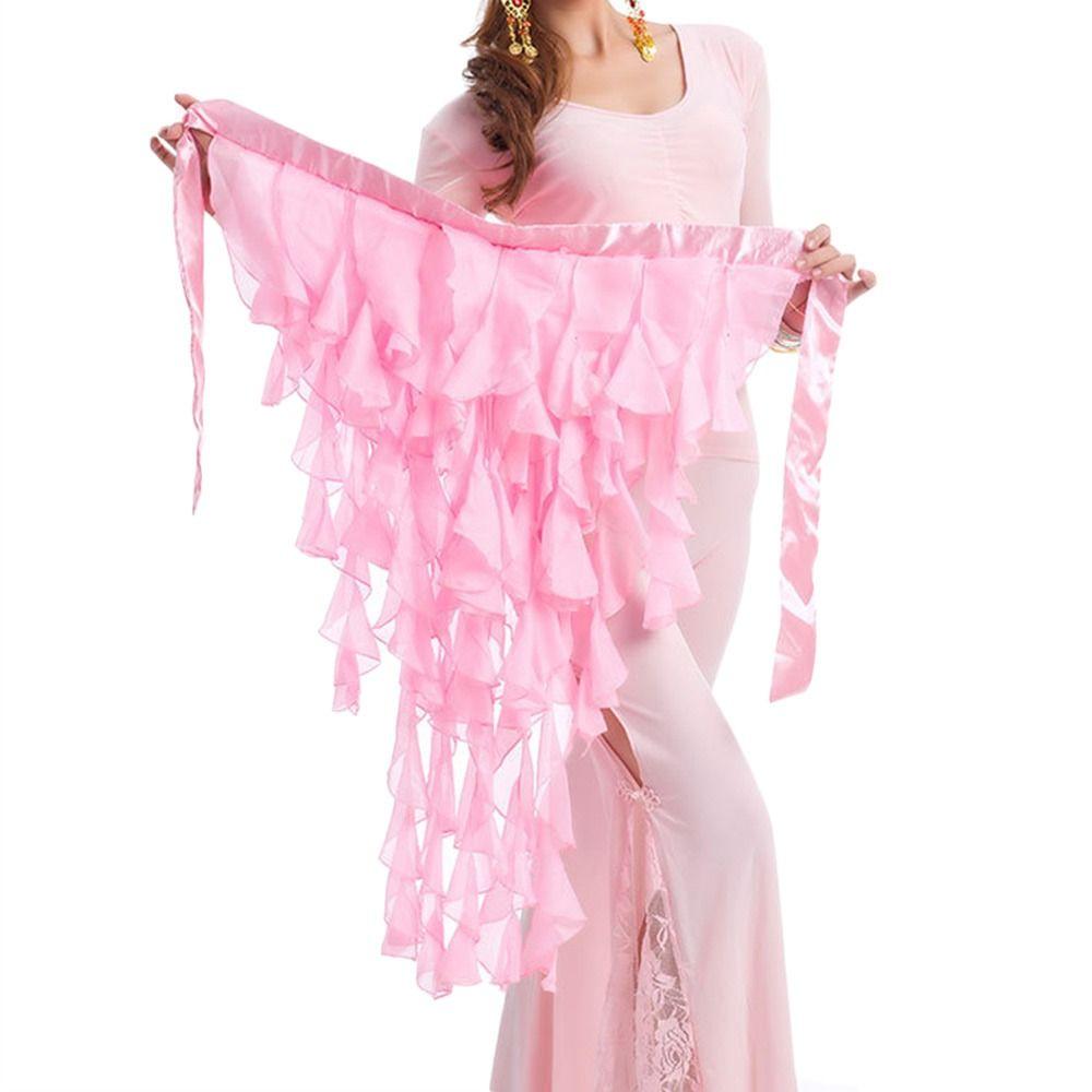 Хип-шарф с кисточками и блестящей цепочкой на талии, женские костюмы для выступлений