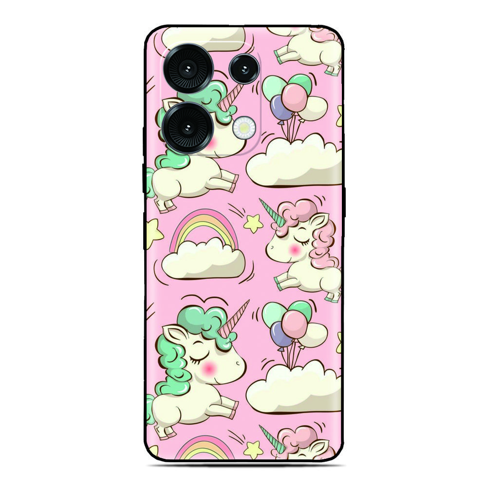 Rainbow Unicorn Phone Case For Blackview Wave 9C 8C 6C Shark 9 Color 8 A100 A96 A95 A90 A85 A80 A70 A55 A53 A52 A200 Pro Cover