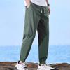 2024 Men's Spring/Summer Casual Loose Fit Drawstring Pants - Versatile and Slimming for Students
