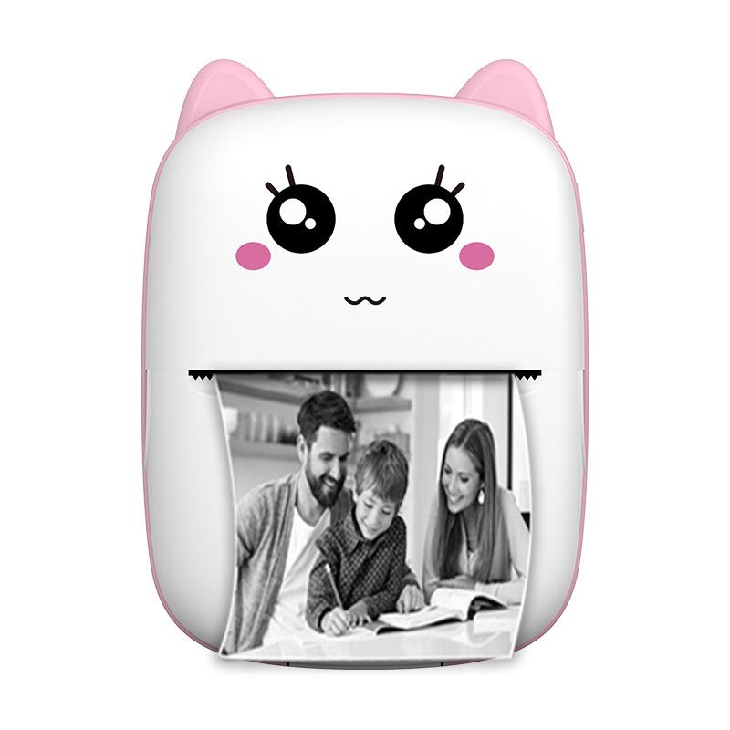 Мини-термопринтер для этикеток, мобильный телефон, портативный фотопринтер для студентов, принтер для неправильных вопросов