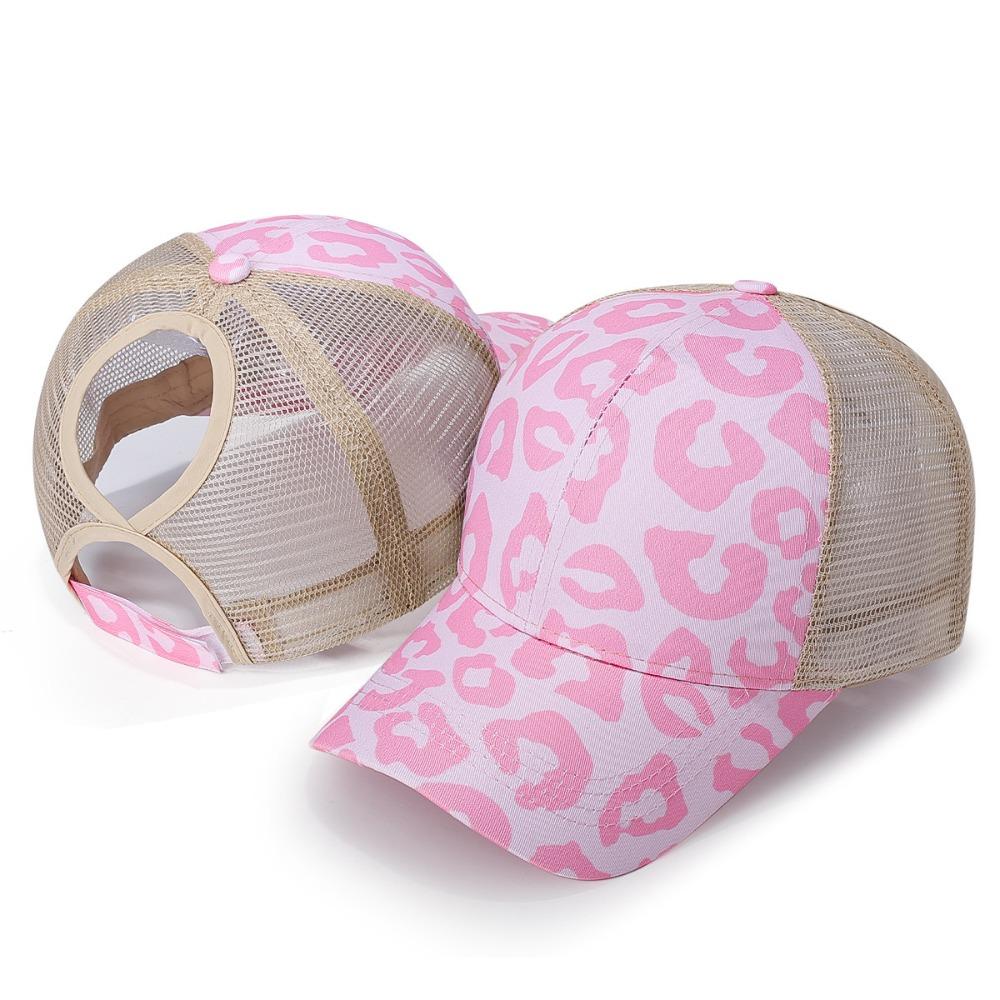 Breathable Mesh Ponytail Hats Hollow Out Back Visor Hat Casual Sun Hats for Women and Men