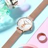 Hannah Martin Small Seconds Dial Quartz Movement Fashion Watch Waterproof Simple Women Gold Mesh Belt Top Brand Ladies Watches