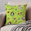 Christmas Dog Cushion Cover Pillowcase Antidustmite Invisible Zipper Short Plush Sofa Cushion