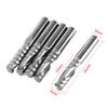 6mm Shank Tungsten Carbide Single Flute End Mills Spiral Cutters CNC Milling Bits Milling Bits Cutting Tool Milling Cutter