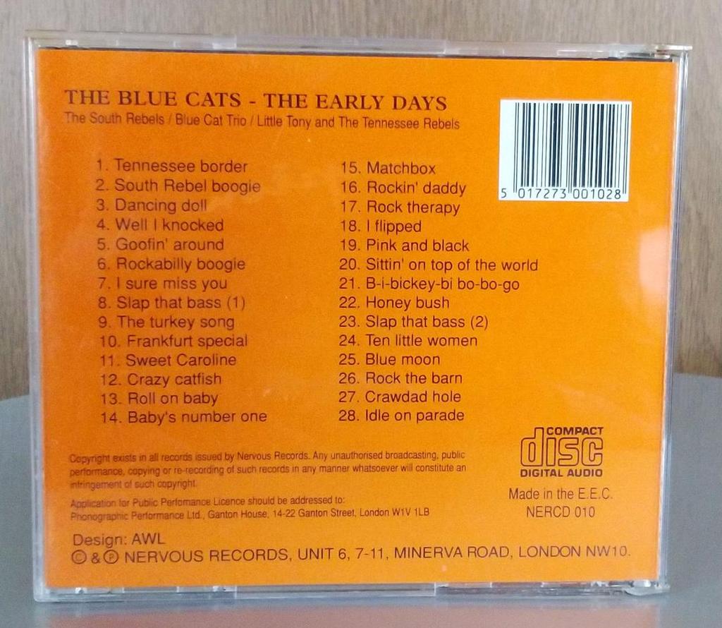[USED] THE BLUE CATS EARLY DAYS