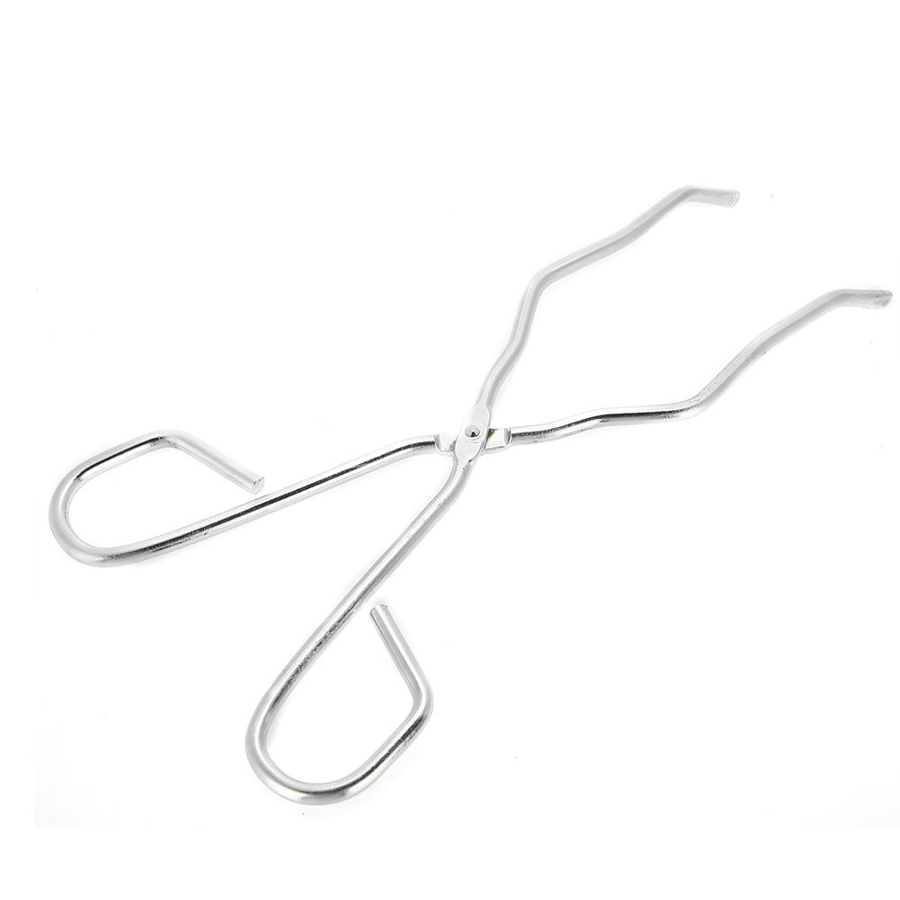 Щипцы для тигля из нержавеющей стали, 24 см, зажим для плавильной печи для графита, плоскогубцы