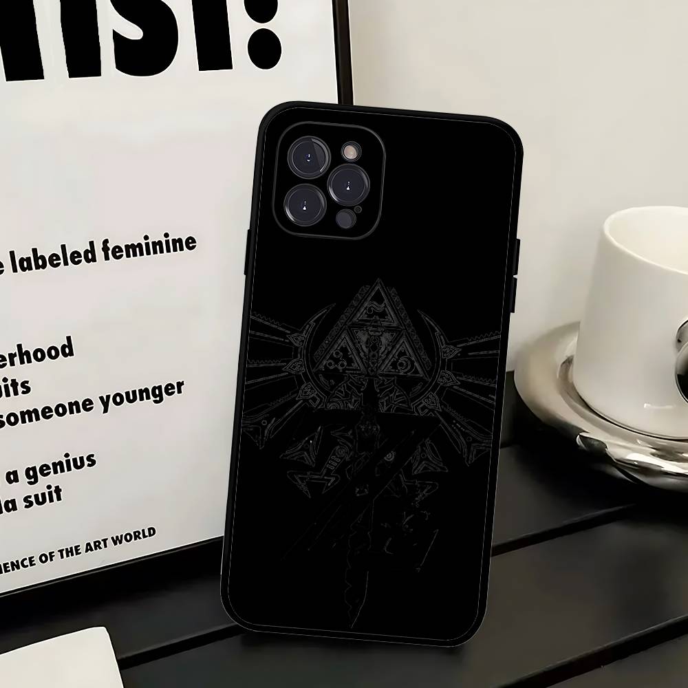 Hot Game L-Legendes-Z-Zeldaes For Iphone 17 Air 16 15 14 13 12 11 Pro Max Plus Black Cover TPU Soft Phone Case