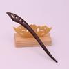 Hair Clasp Ladies Gift Wooden Vintage Ebony Accessories Guajacwood Hairpin