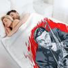 Jack Teagarden - An illustration by Paul Cemmick Throw Blanket Softest Quilt Thermal Soft Plaid Blankets