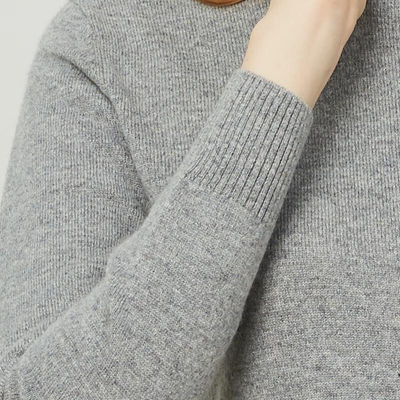 Hengyuanxiang Women's Wool Turtleneck Pullover Sweater Y016002