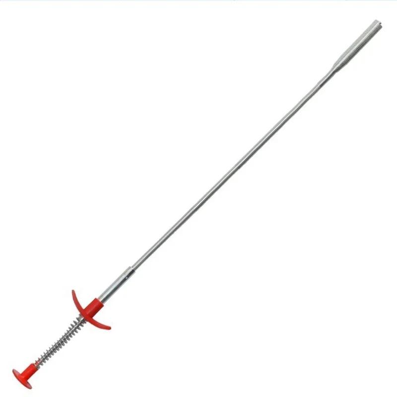 Cleaning Brush Pipe Unblocking Tool 60cm Pipe Sink Unblocker Drain Hair Cleaner Sink Refrigerator Foreign Matter