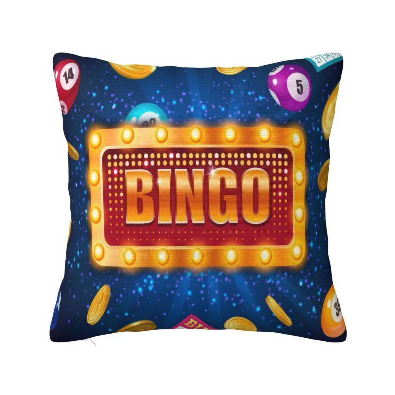 Nordic Hot Game Bingo Cushion Cover cm Velvet Throw Pillow Case for Living Room Bedding Sofa Pillowslip