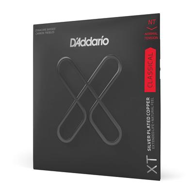 Классическая гитара с покрытием XT, обычная, струны D'Addario XTC45FF, Dynacore/Углеродное натяжение,