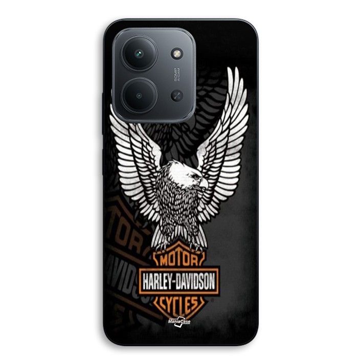 Чехол Для Xiaomi Redmi 15C 5g Harley Davidson мини-постер логотип Орел Maniacase