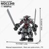 MOOXI Модель Робота Меха Танка из Фильма и Игры MOC Кирпичи Творческий DIY Сборные Строительные Блоки Совместимые с Игрушками из Коллекции Фигурок