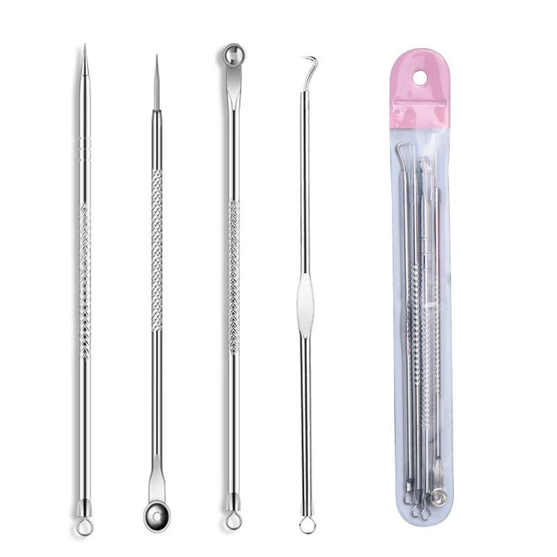 4 шт./компл. игла от прыщей из нержавеющей стали, инструмент для удаления прыщей угрей
