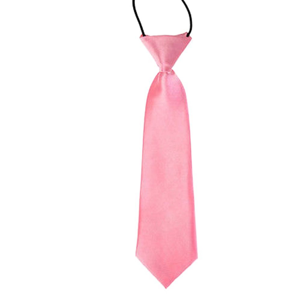 Shirt Accessories For Kids for Wedding Solid Color Children Tie School Uniform Tie Elastic Necktie