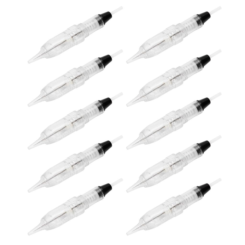 10pcs Cartridge Tattoo Needle Eyebrow Eyeliner Needles for Microblading Tattoo Machine3R