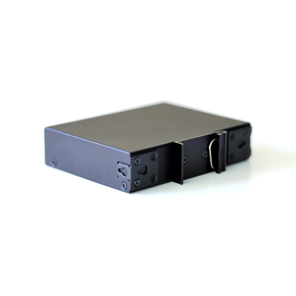 Сертификация коммутатора Ethernet WIWAV для широкого диапазона рабочих температур WDH-5ET-DC 5-портовый для коммерческого/промышленного использования, (-30~+75°С),