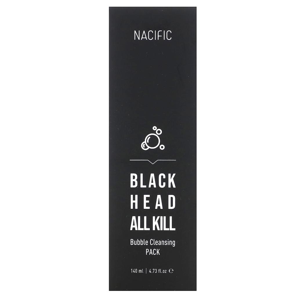 NACIFIC Blackhead All Kill, очищающая пенящаяся маска, 4,73 жидких унций (140 мл)